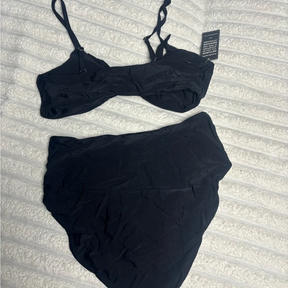 Elegant Black Women's Bikini Set